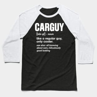 Car-Guy Baseball T-Shirt